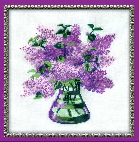 RIOLIS Lilacs Counted Cross Stitch Kit