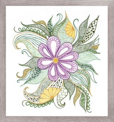 RIOLIS Lovely Flower Freestyle Embroidery Kit