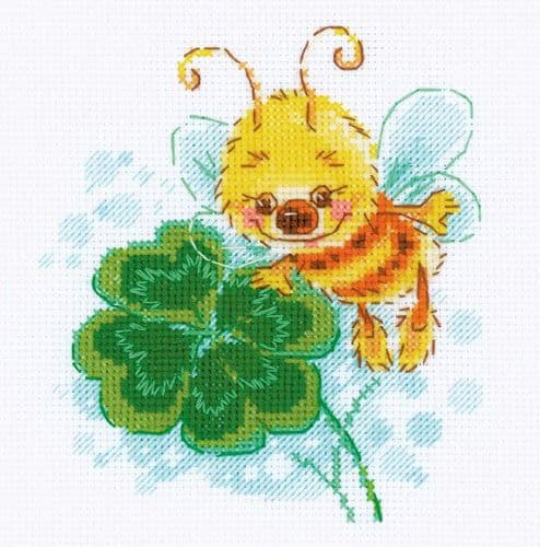 RIOLIS Lucky Clover Counted Cross Stitch Kit