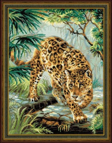 RIOLIS Owner of the Jungle Counted Cross Stitch Kit