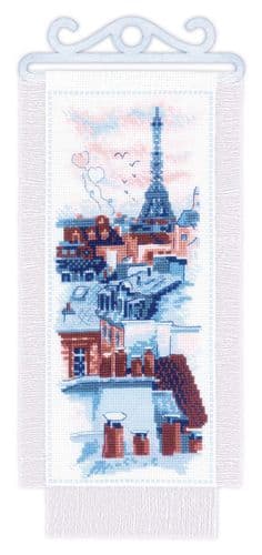 RIOLIS Paris Roofs Counted Cross Stitch Kit