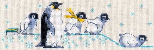 RIOLIS Penguins Counted Cross Stitch Kit