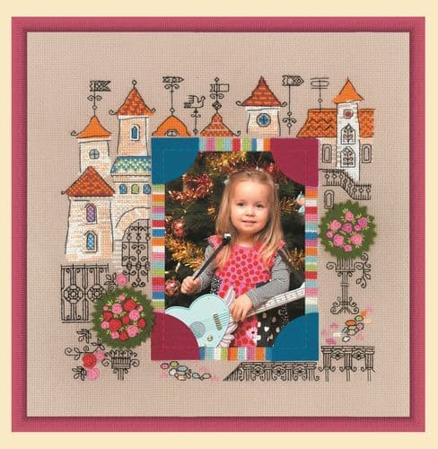 RIOLIS Princess Castle Photo Frame Counted Cross Stitch Kit