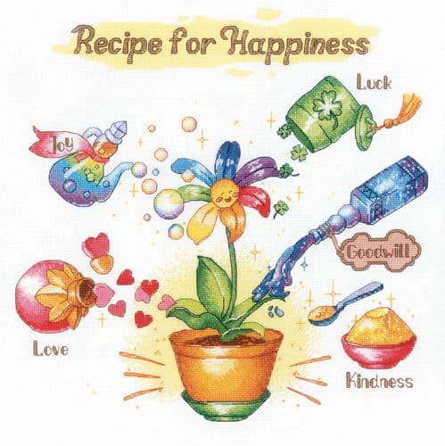 RIOLIS Recipe for Happiness Counted Cross Stitch Kit