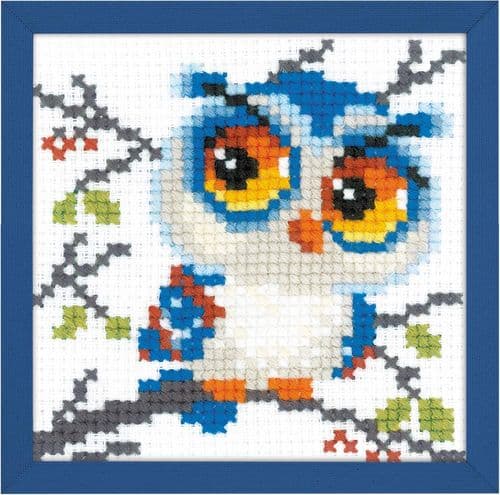 RIOLIS Scops Owl Counted Cross Stitch Kit
