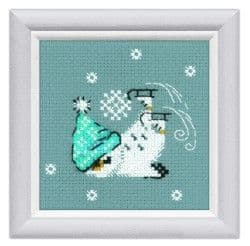 RIOLIS Skates Counted Cross Stitch Kit