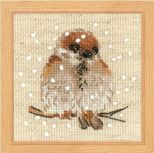 RIOLIS Sparrow Counted Cross Stitch Kit