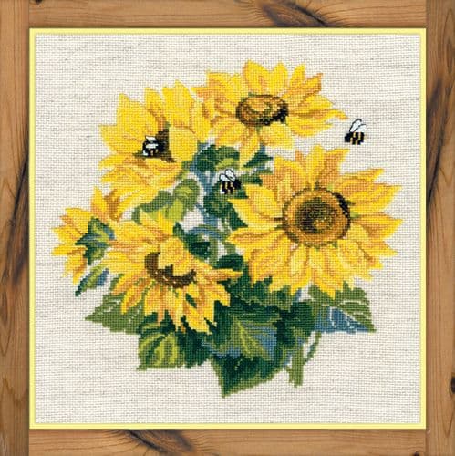 RIOLIS Sunflowers 2 Counted Cross Stitch Kit