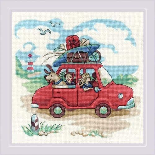 RIOLIS The Day Trip Counted Cross Stitch Kit