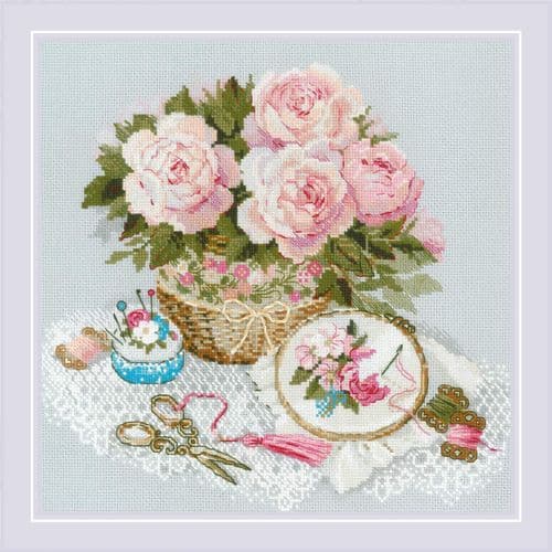 RIOLIS Time for Stitching Counted Cross Stitch Kit