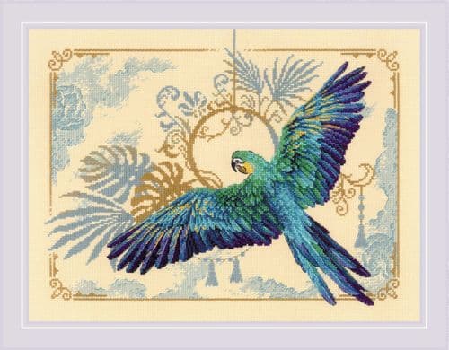 RIOLIS Tropical Beauty Counted Cross Stitch Kit
