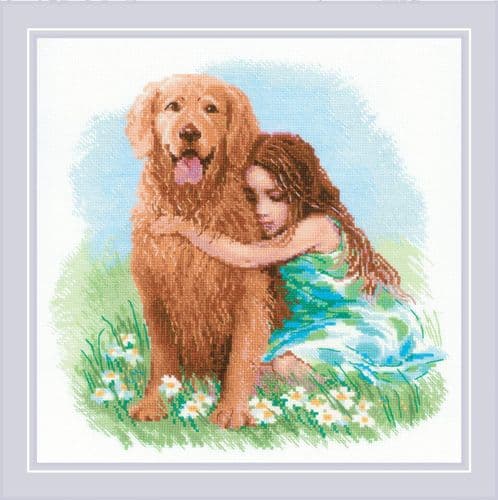 RIOLIS True Friend Counted Cross Stitch Kit