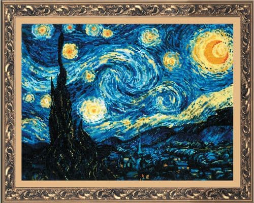 RIOLIS Van Gogh - Starry Night Counted Cross Stitch Kit