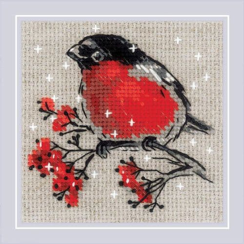 RIOLIS Winter Guest Counted Cross Stitch Kit