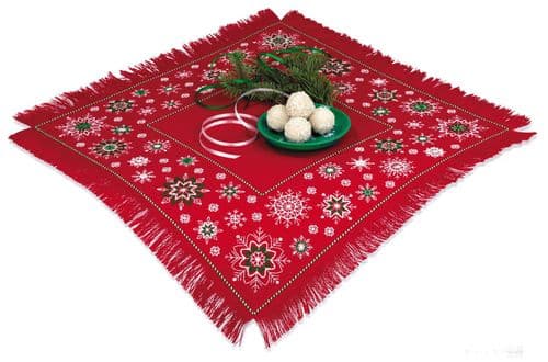 RIOLIS Winter Patterns Table Topper Counted Cross Stitch Kit