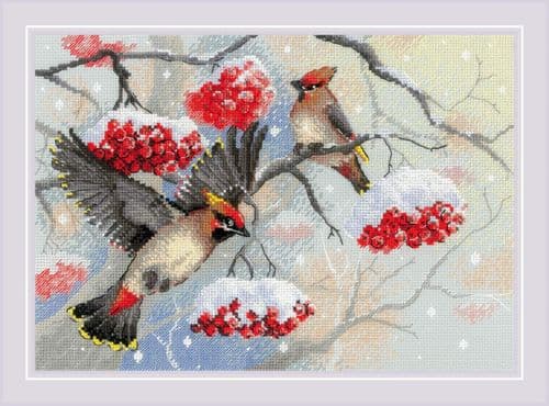 RIOLIS Winter Whispers Counted Cross Stitch Kit