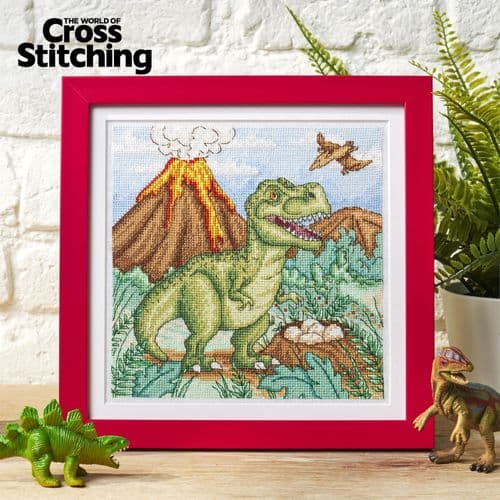 Roaring Dinosaur WOXS Issue 371 project pack