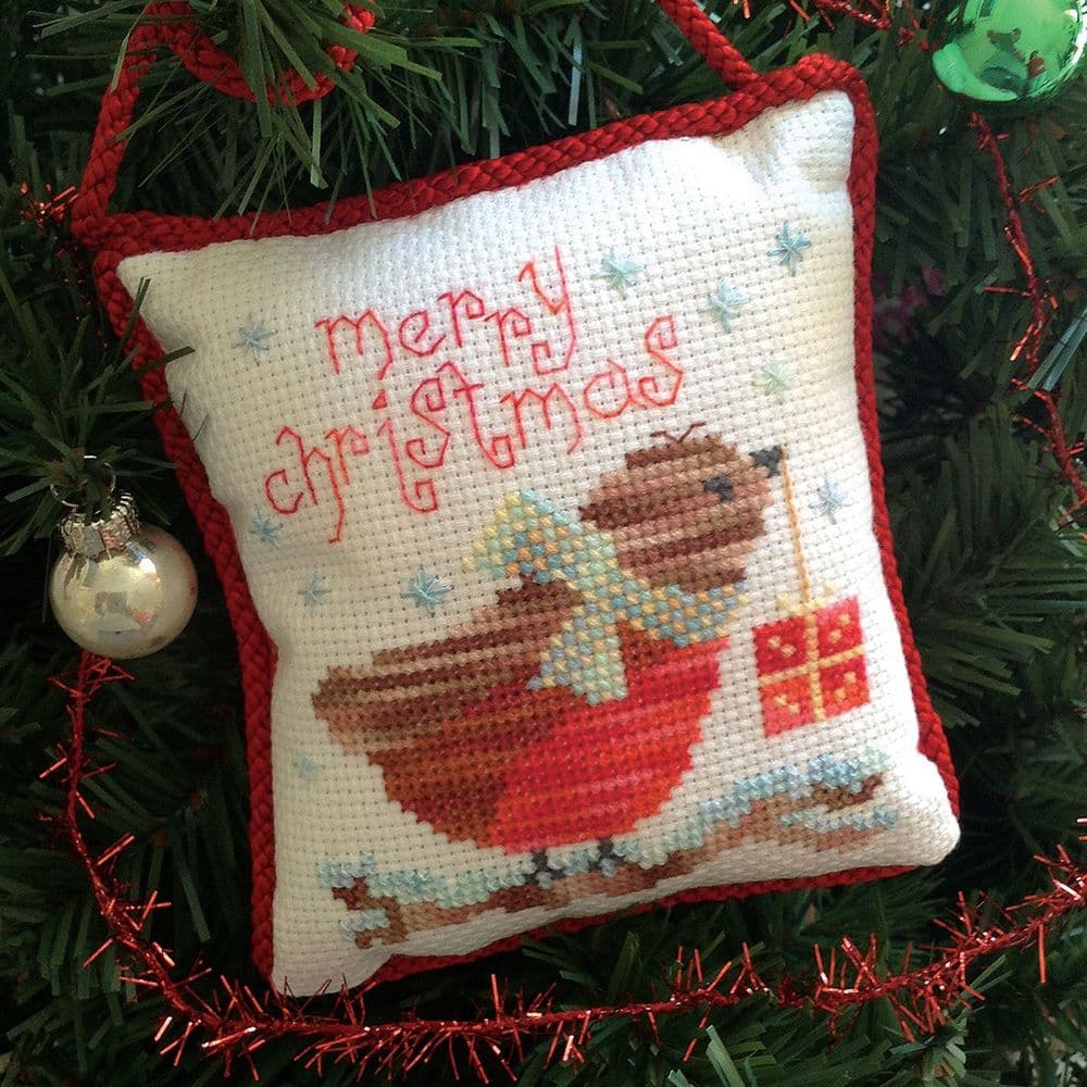 Robin printed cross stitch chart by Nia Cross Stitch