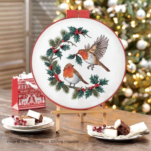 Robins Hoop WOXS Issue 314 Christmas 2021 project pack