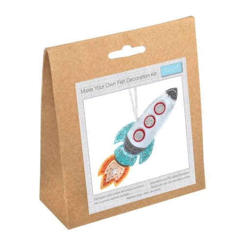 Rocket Felt Decoration Kit