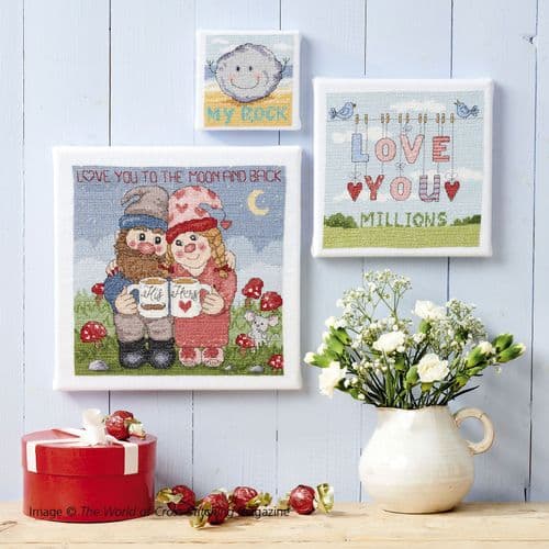 Romantic Canvases WOXS Issue 316 Feb 2022 project pack