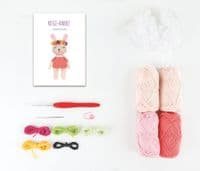 Rosie the Rabbit Large Amigurumi Crochet Kit by Anchor