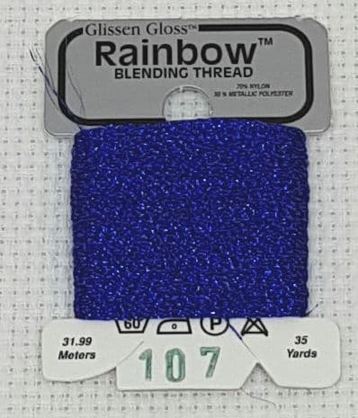 Royal Blue GlissenGloss Rainbow Thread 38 / R107