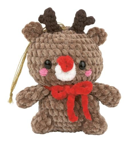 Ru the Reindeer Amigurumi Crochet Kit by Anchor