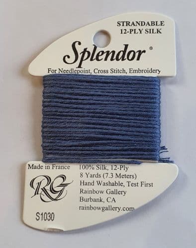 S1030 Medium Blue Violet Splendor Silk
