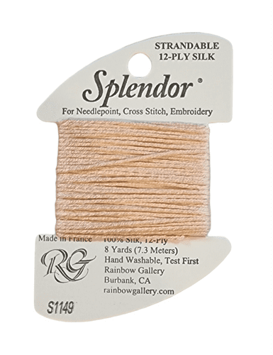 S1149 Light Peach Flesh Splendor Silk