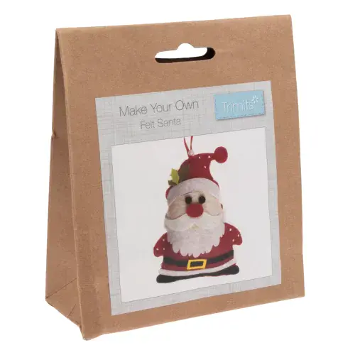 Santa Felt Decoration Kit