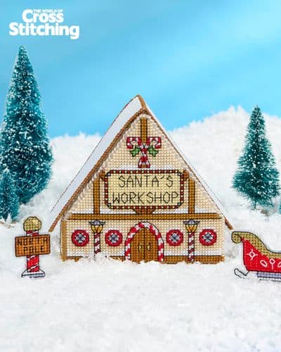 Santa's Workshop 3D North Pole WOXS Issue 364 project pack