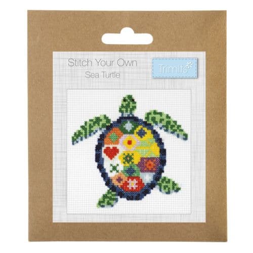 Sea Turtle Mini cross stitch kit