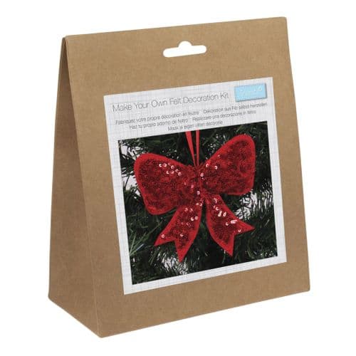 Sequin Bow Decoration Kit