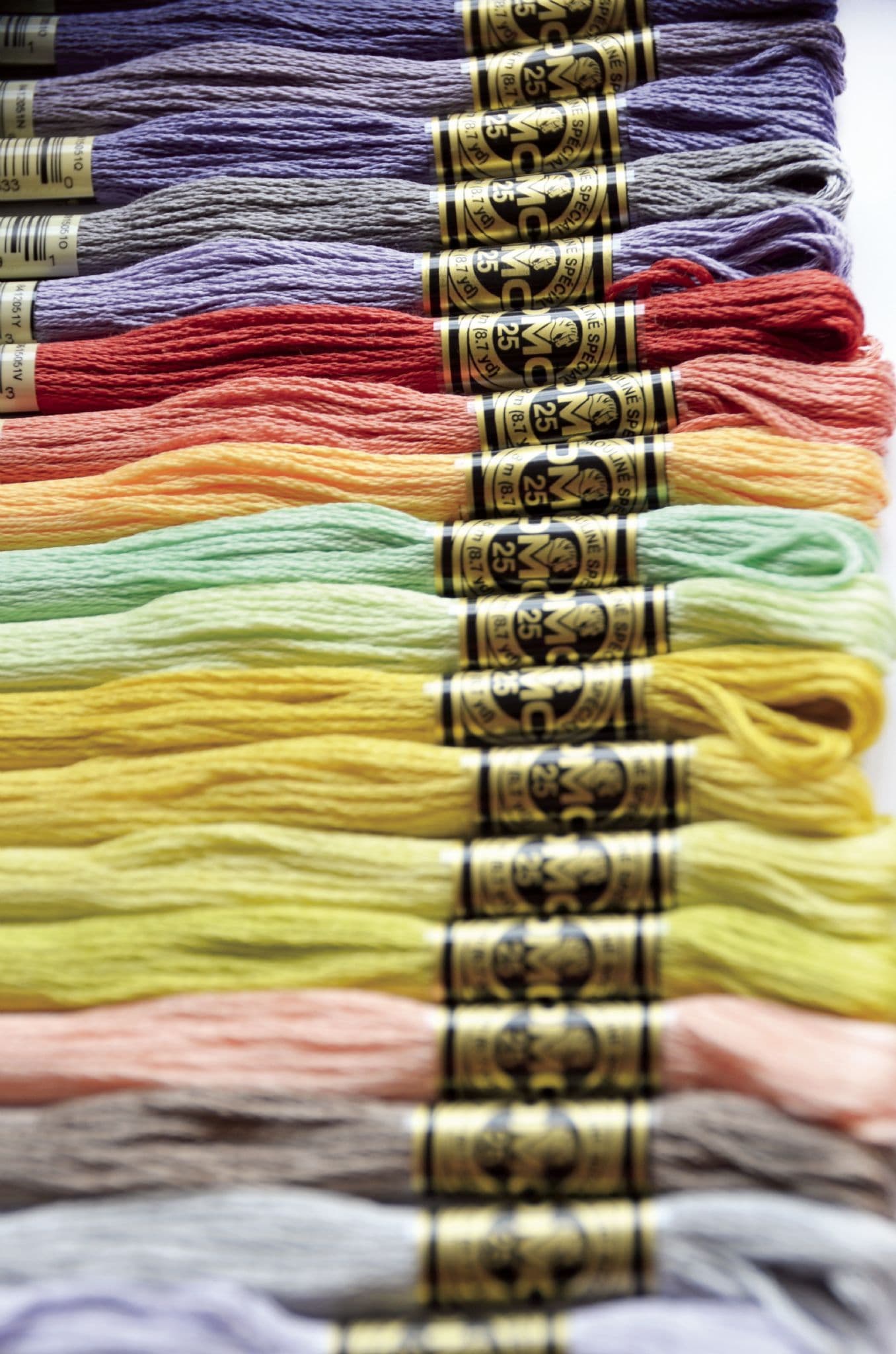 Dmc Thread 35 Set of DMC 35 New Colours 01-35