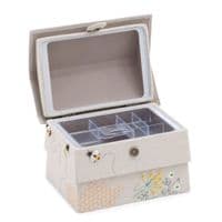 Sewing Box: Appliqué & Embroidered: Hive: Bee - EXCESS STOCK