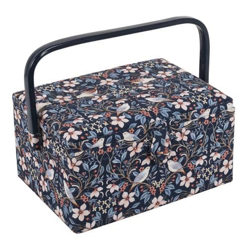 Sewing Box (M): Blossom Birds