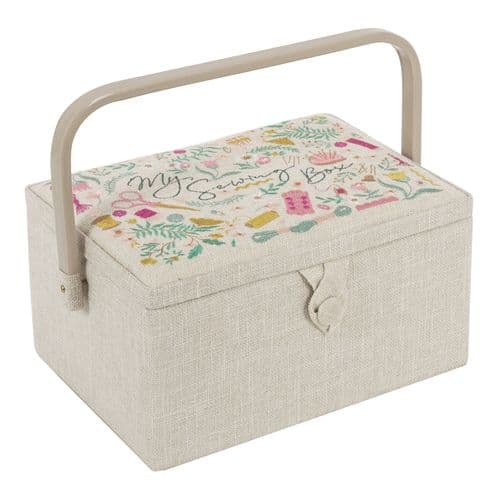 Sewing Box (M): Embroidered: My Sewing