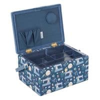 Sewing Box (M): Embroidered: Sewing Machines