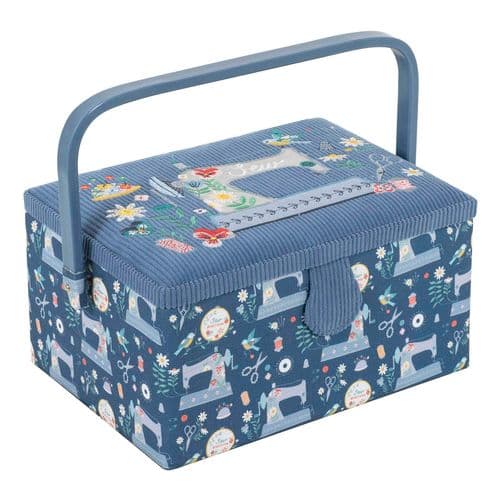 Sewing Box (M): Embroidered: Sewing Machines