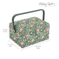 Sewing Box (M): Morris Green