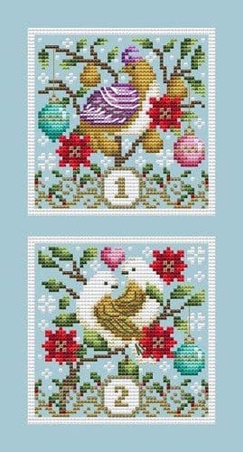 Shannon Christine Designs 2022 Christmas Club 1 cross stitch chart