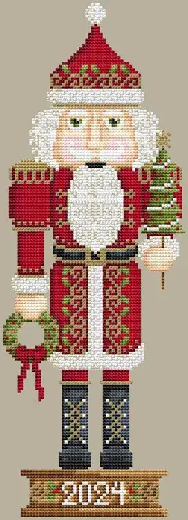 Shannon Christine Designs 2024 Nutcracker cross stitch chart