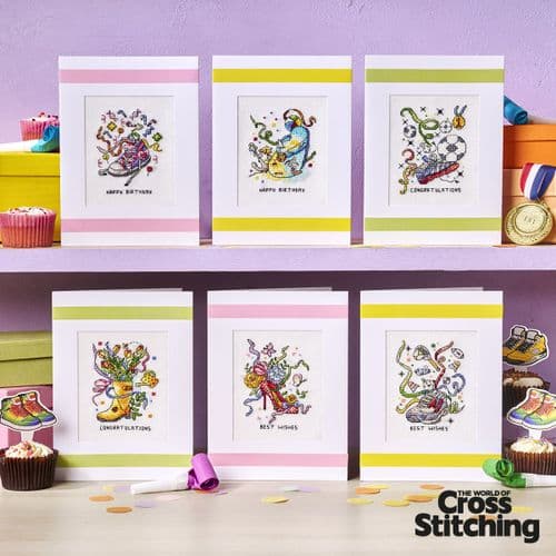 Shoe Occasion Cards WOXS Issue 360 project pack