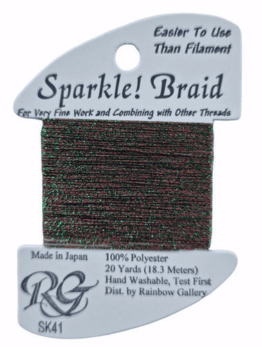 SK41 Christmas Sparkle Braid