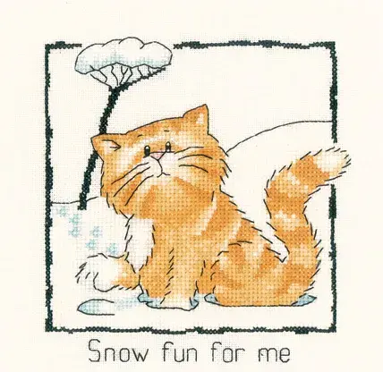 Snow Fun cross stitch chart - Peter Underhill