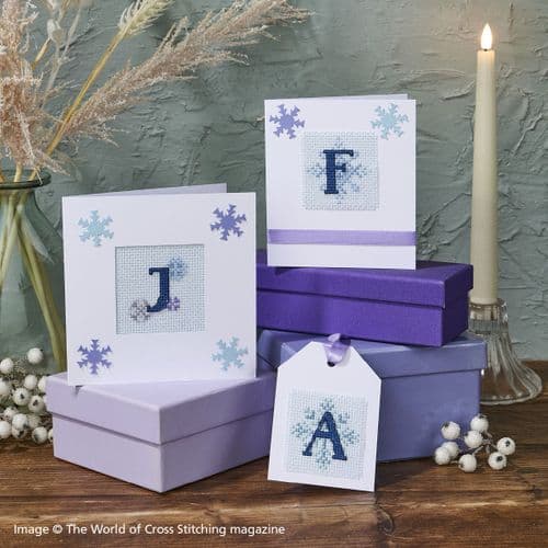 Snowflake ABC Alphabet WOXS Issue 353 project pack