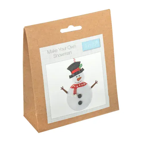 Snowman Felt Decoration Kit