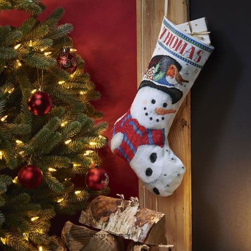 Snowpal Stocking WOXS Issue 313 December 2021 project pack