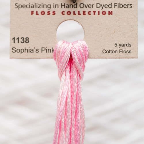 Sophia's Pink 1138 Weeks Dye Works thread